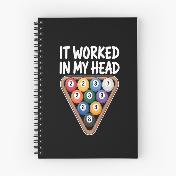 Item preview, Billiard Pool Lovers Funny Eight Balls Stick Play designed and sold by BlassmausArt.