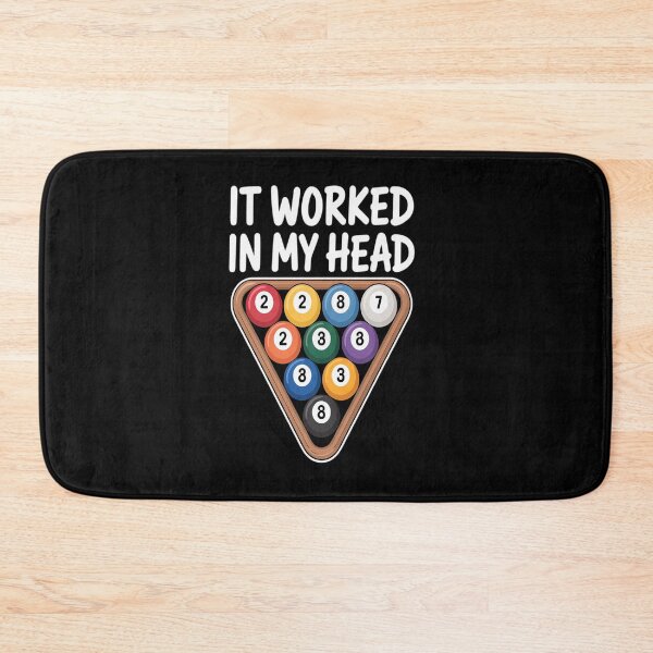 Item preview, Billiard Pool Lovers Funny Eight Balls Stick Play designed and sold by BlassmausArt.