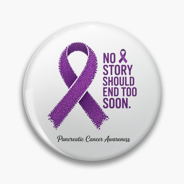 Item preview, Pancreatic Cancer Awareness Should Too Soon Purple Ribbon designed and sold by VENOM0RIOT.