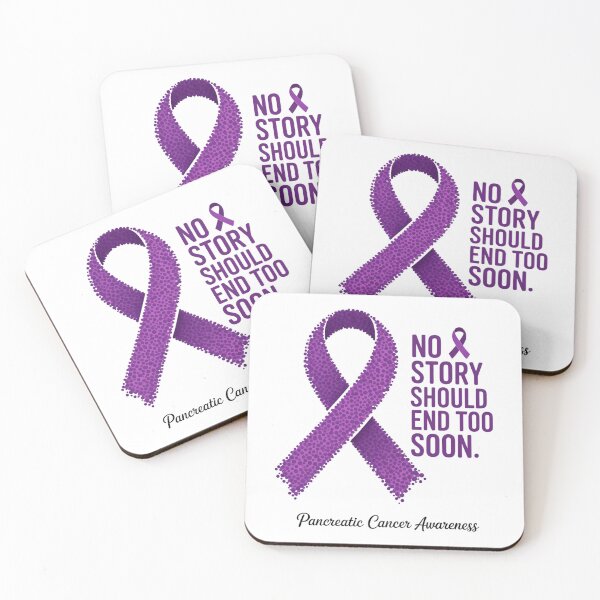Item preview, Pancreatic Cancer Awareness Should Too Soon Purple Ribbon designed and sold by VENOM0RIOT.