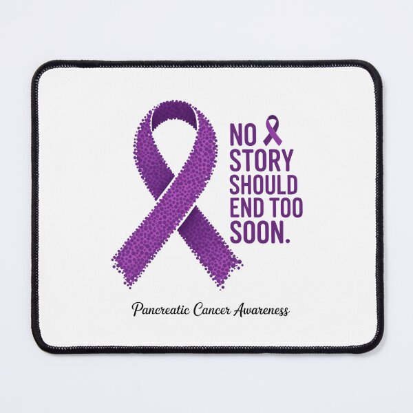 Item preview, Pancreatic Cancer Awareness Should Too Soon Purple Ribbon designed and sold by VENOM0RIOT.