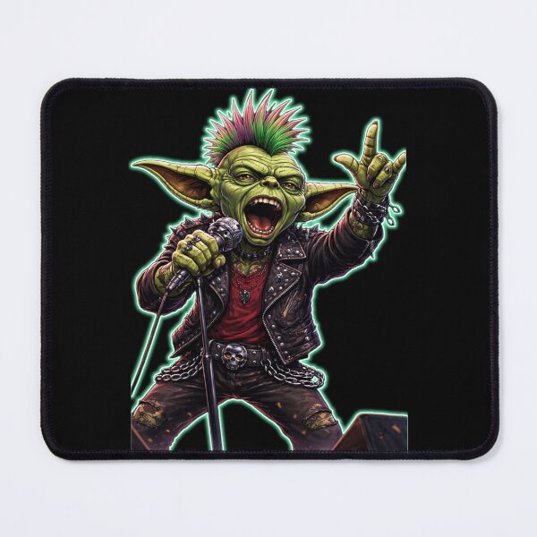 Item preview, Punk Alien Rocker Singing | Mohawk Space Creature Rock Star designed and sold by ☆ CR4ZIIB4BII ☆.