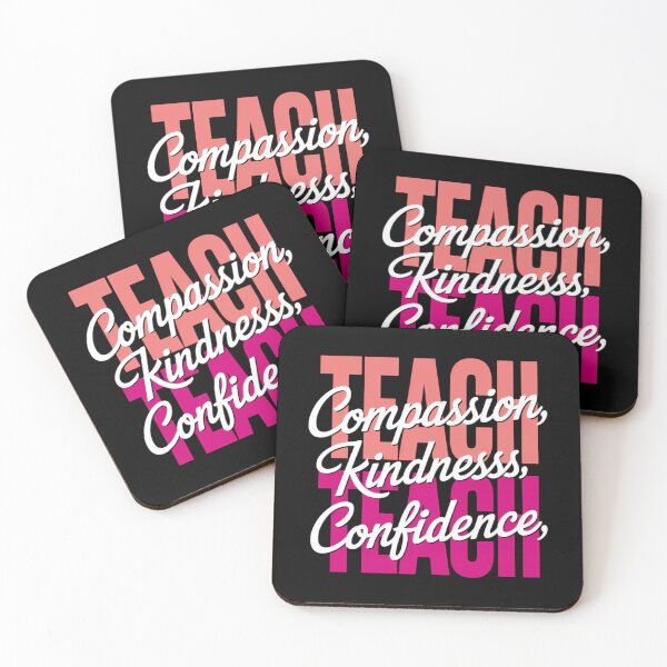 Item preview, Teach for Teachers Compassion Kindness Confidence Back To School designed and sold by VENOM0RIOT.