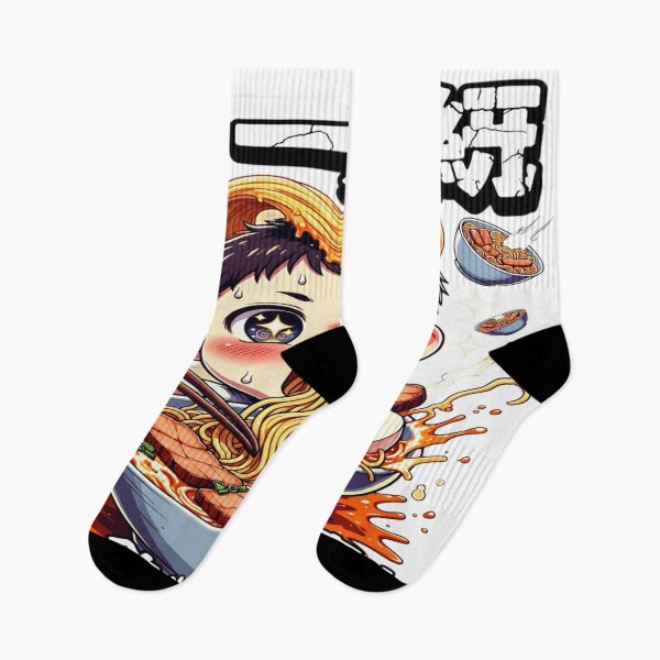 Item preview, Kawaii Ramen Lover Anime Boy T-Shirt – Funny Japanese Noodle Eating Design, Cute Foodie Graphic Tee designed and sold by Sushikidsntod.