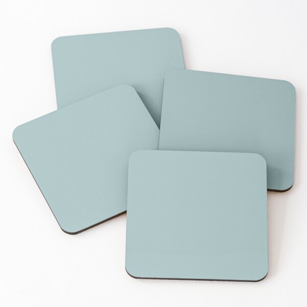 Item preview, Aqua Green - Pastel Monochrome Solid Colour designed and sold by KeksWorkroom.