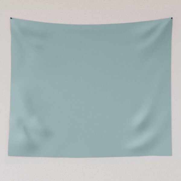 Item preview, Aqua Green - Pastel Monochrome Solid Colour designed and sold by KeksWorkroom.
