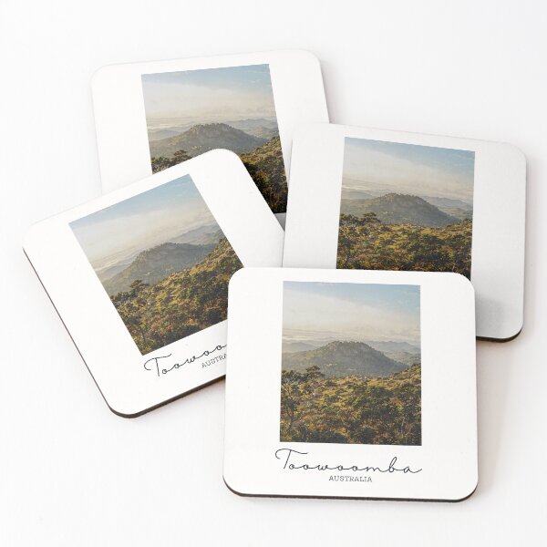 Item preview, Toowoomba Table Top Mountain - Vintage Souvenir designed and sold by twentytwo ART souvenir designs.