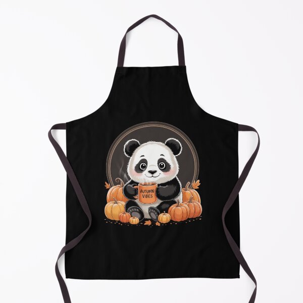 Item preview, Panda Pumpkin Spice Latte Autumn Halloween designed and sold by VENOM0RIOT.