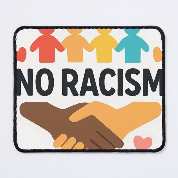 Item preview, No Racism – Unity & Equality Positive Sticker designed and sold by DzA-stickers.