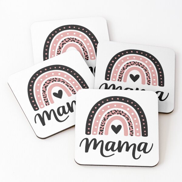 Item preview,  Rainbow Mama Leopard Mother's Day Cute Mom Heart Mommy  designed and sold by fferomananul.