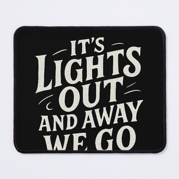 Item preview, Lights Out And Away We Go Vintage F1 Typography designed and sold by reval-store.