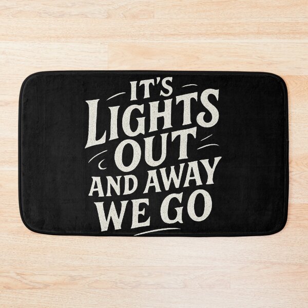 Item preview, Lights Out And Away We Go Vintage F1 Typography designed and sold by reval-store.