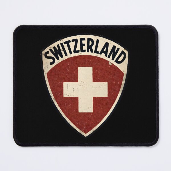Item preview, Retro Switzerland Shield Design for Swiss Football Fans designed and sold by tokyojeff.