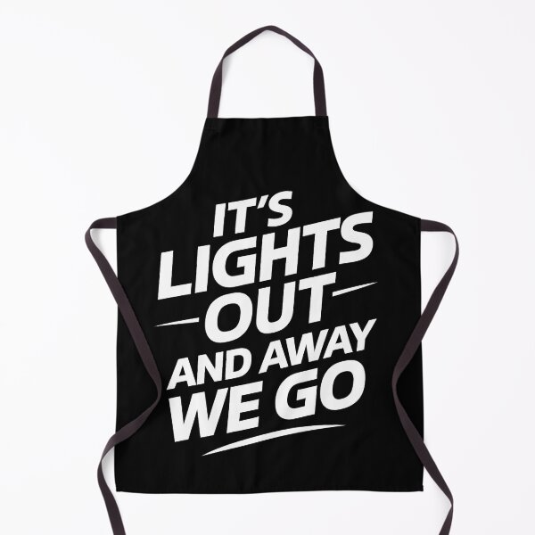 Item preview, Lights Out And Away We Go Bold Modern F1 Quote designed and sold by reval-store.