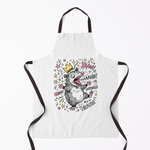 Item preview, Unhinged Chaos Possum – Funny Meme Trash King Illustration designed and sold by KAYJAY DESIGNS.