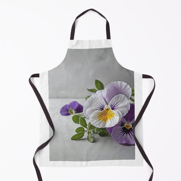 Item preview, Delicate Pansy Flowers on Marble designed and sold by Creatby7030.