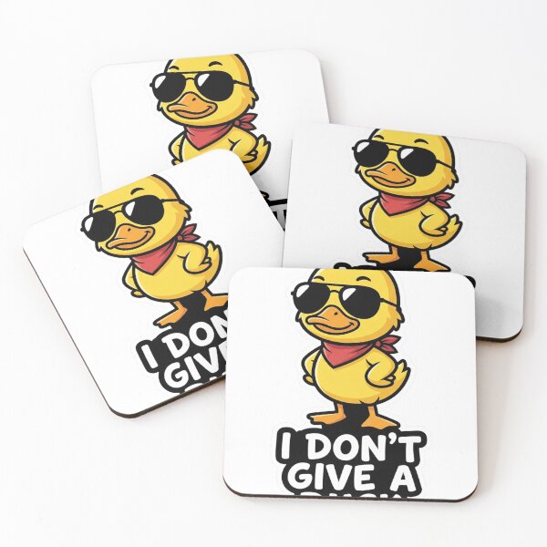 Item preview, I Don't Give A Duck  designed and sold by SnowballBunny.