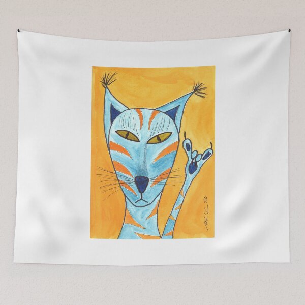 Item preview, Alien World, Tiger, Alien Welt designed and sold by Anke‘s Bazaar.