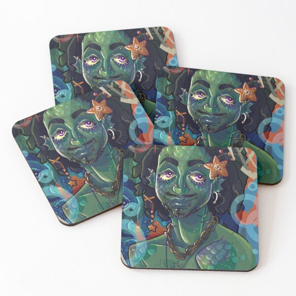 Item preview, Merman designed and sold by Elliesaurusart.
