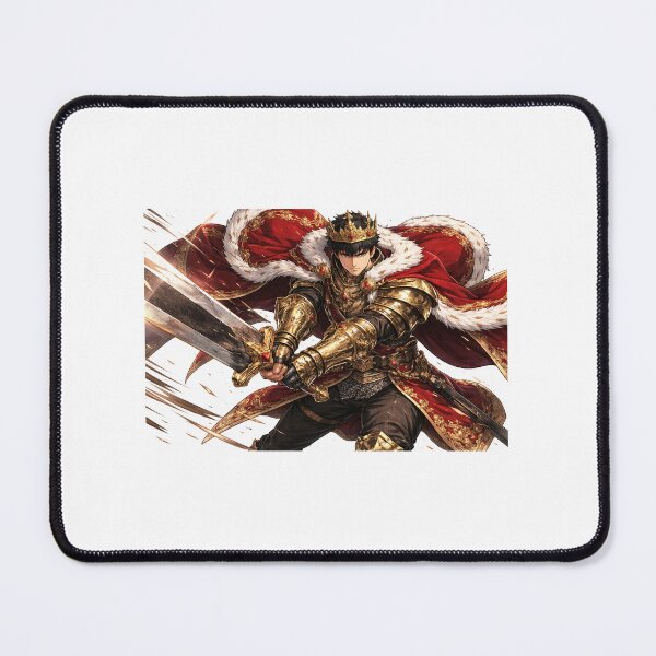 Item preview, golden knight action designed and sold by LOAMBO5AI.