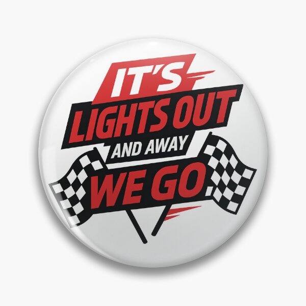 Item preview, Lights Out And Away We Go F1 Checkered Flags designed and sold by reval-store.