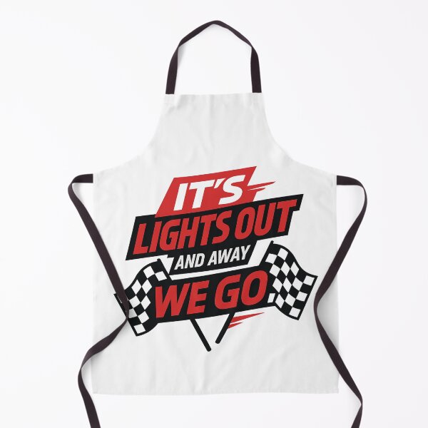 Item preview, Lights Out And Away We Go F1 Checkered Flags designed and sold by reval-store.