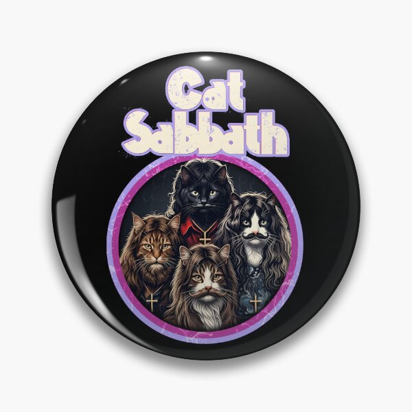 Item preview, Cat Sabbath Parody band Rock  designed and sold by SEW WHAT.