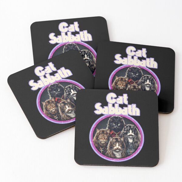Item preview, Cat Sabbath Parody band Rock  designed and sold by SEW WHAT.