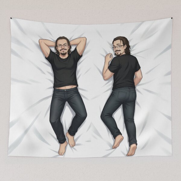 Item preview, Not a Celebrity—Just me, Trevor, dakimakura-style  designed and sold by Trevor Cutler.