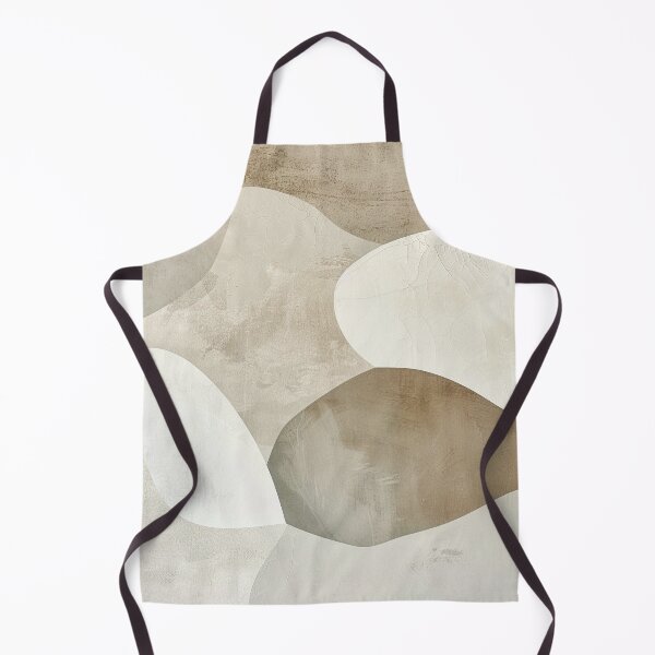 Item preview, Abstract beige organic design, minimalist modern natural tones designed and sold by CosmicGlyph.