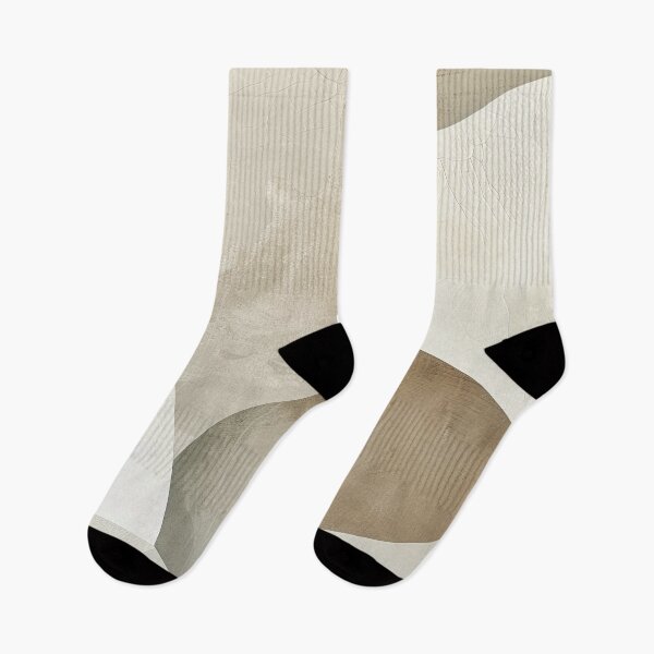 Item preview, Abstract beige organic design, minimalist modern natural tones designed and sold by CosmicGlyph.