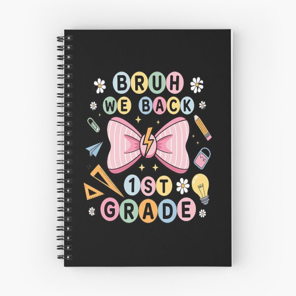 Item preview, Bruh We Back 1st Grade First Day Of School Back To School designed and sold by fferomananul.