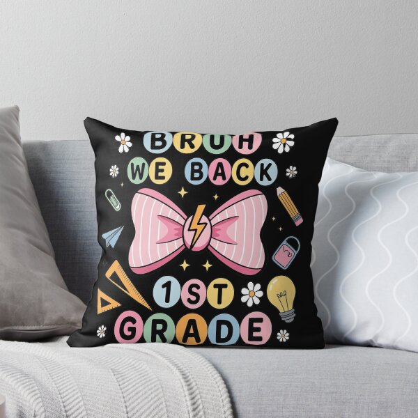 Item preview, Bruh We Back 1st Grade First Day Of School Back To School designed and sold by fferomananul.
