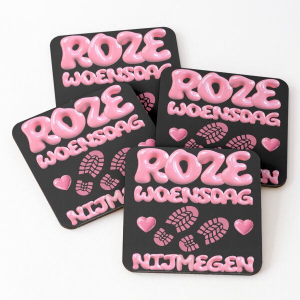Item preview, Roze Woensdag Nijmegen - Four Day Marches Pink Wednesday Pride Design designed and sold by Wennebabs.