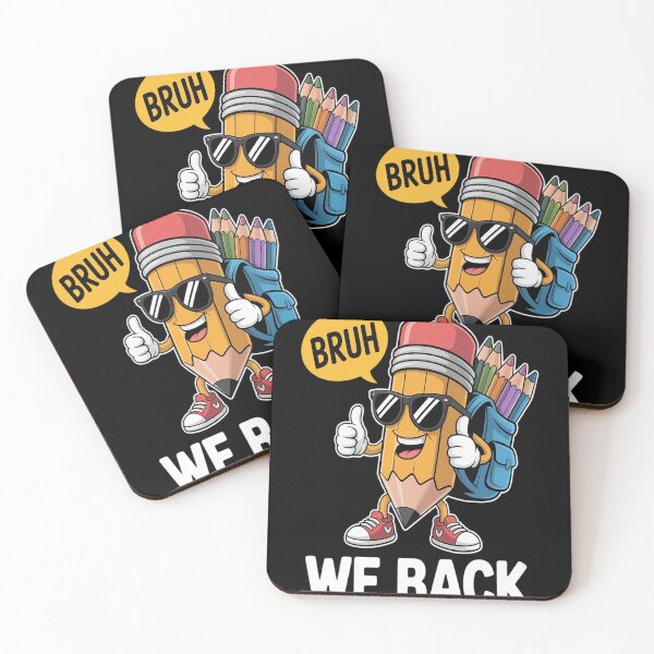 Item preview, Bruh We Back Cute Pencil Teacher Student Boys Back to School designed and sold by fferomananul.