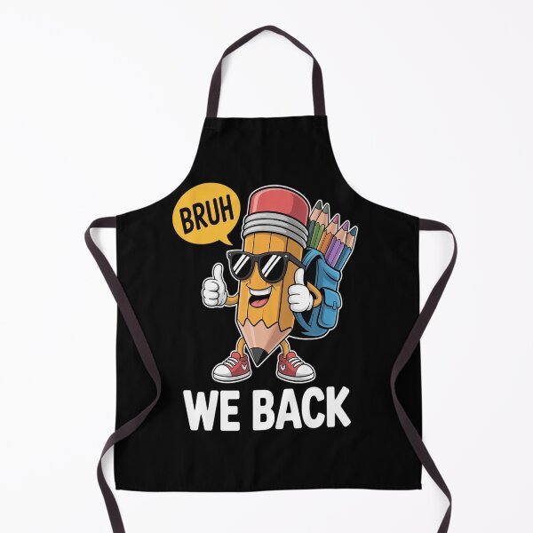 Item preview, Bruh We Back Cute Pencil Teacher Student Boys Back to School designed and sold by fferomananul.