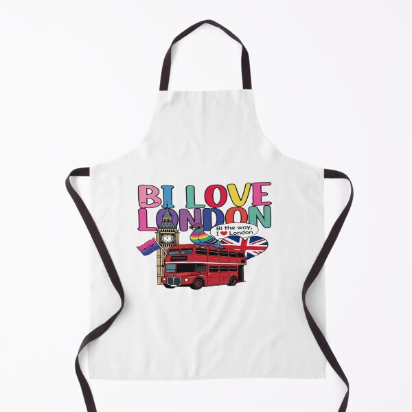 Item preview, Bi Love London LGBTQ Pride T-Shirt – Rainbow Pigeon, Big Ben & Double Decker Bus Cute UK Pride Design designed and sold by Sushikidsntod.