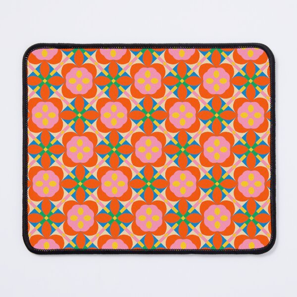Item preview, Retro Floral Geometric Seamless Pattern designed and sold by Patternfluent.