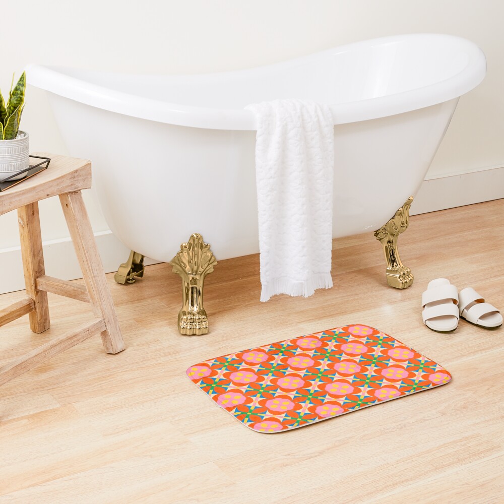 Item preview, Bath Mat designed and sold by Patternfluent.
