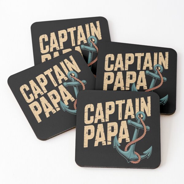 Item preview, Captain Papa Pontoon Lake Sailor Fishing Boating designed and sold by fferomananul.