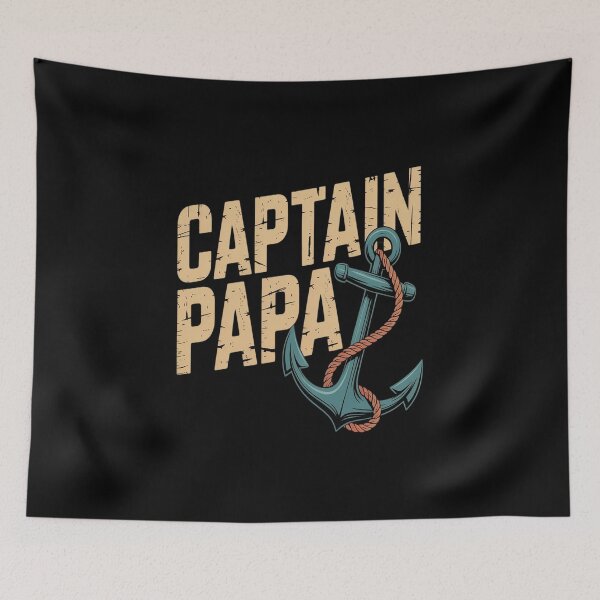 Item preview, Captain Papa Pontoon Lake Sailor Fishing Boating designed and sold by fferomananul.