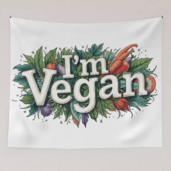 Item preview, Soy vegano designed and sold by Martika7.