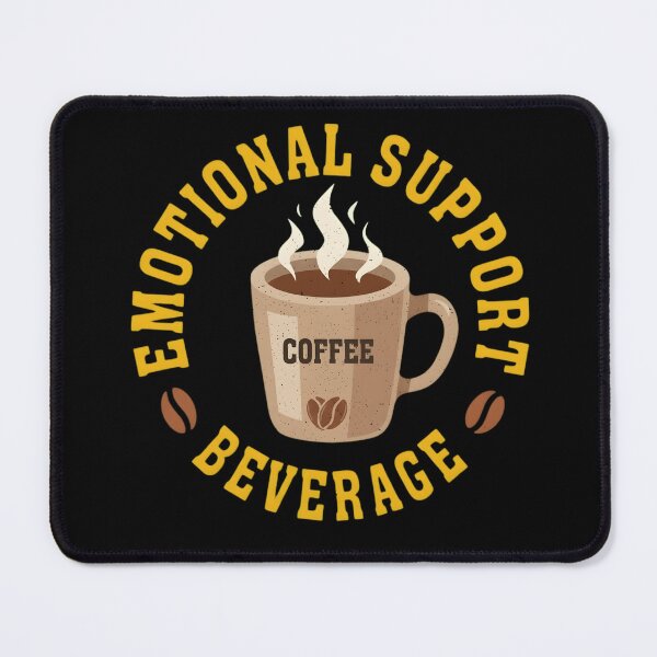 Item preview, Emotional Support Beverage Coffee - Funny Caffeine Lover Vintage Design designed and sold by haitrieuic96.