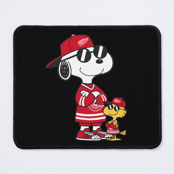 Item preview, snoopy woodstock Detroit Red Wings designed and sold by JonathalIngham.