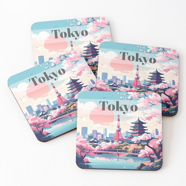 Item preview, Simple Travel Illustration Tokyo  designed and sold by Imagined Creations .