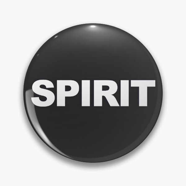 Artikelvorschau, SPIRIT – Weißes, minimalistisches Statement in Fettdruck entworfen und verkauft von WORDPAUSE.
