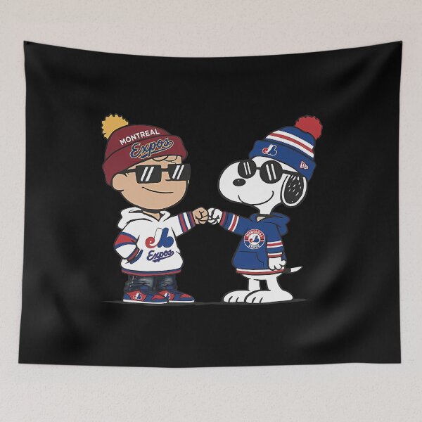 Item preview, Montreal Expos Snoopy and charlie brown designed and sold by JonathalIngham.