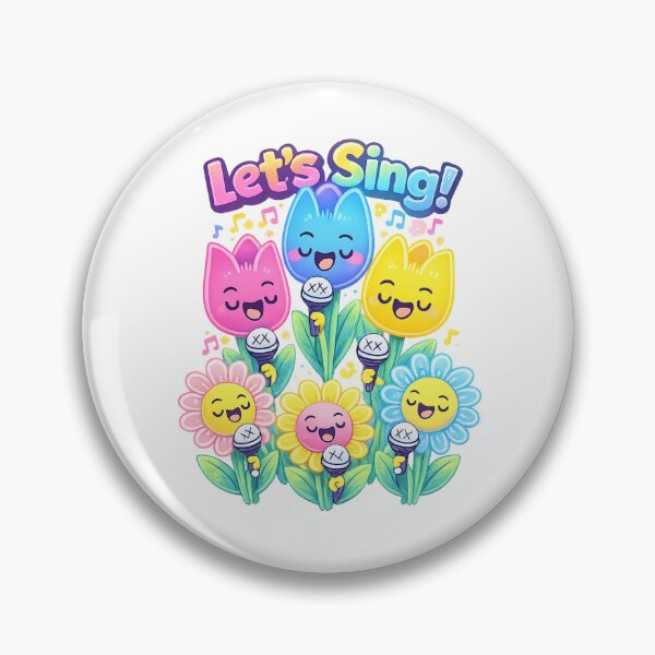 Item preview, Let’s Sing Cute Singing Flower Art designed and sold by SoftSproutstu.