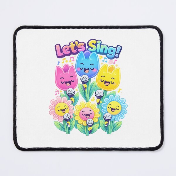 Item preview, Let’s Sing Cute Singing Flower Art designed and sold by SoftSproutstu.