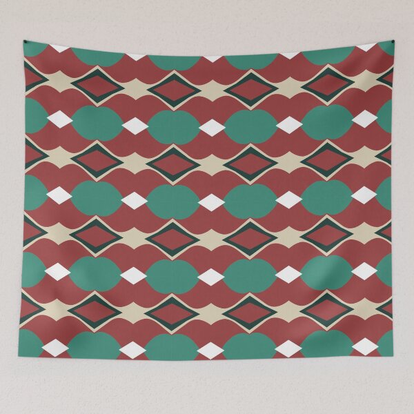 Item preview, Vintage Geometric Diamond Seamless Pattern designed and sold by Patternfluent.